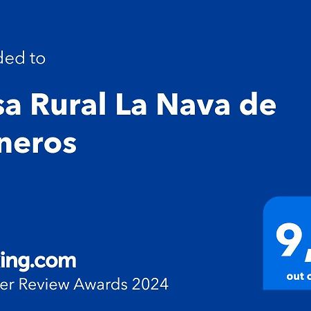 Casa Rural La Nava De Tizneros Exteriér fotografie